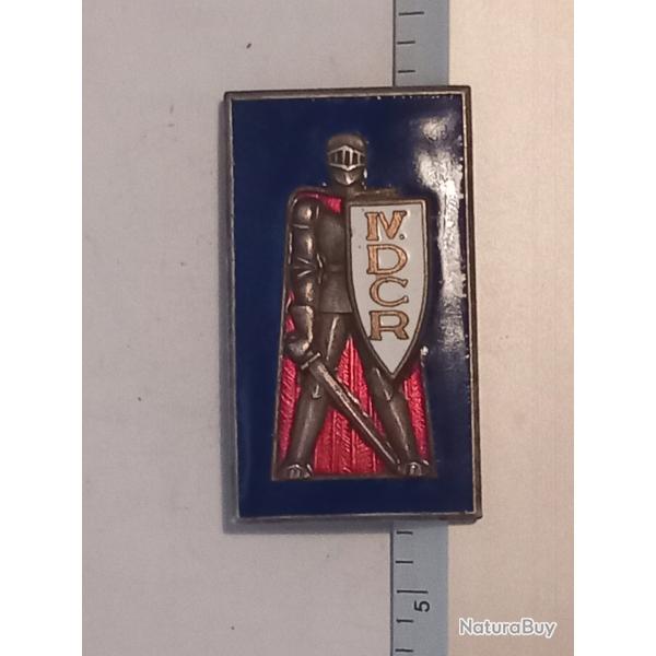 Insigne de la 4�me division cuirassi�e (IVe DCr)