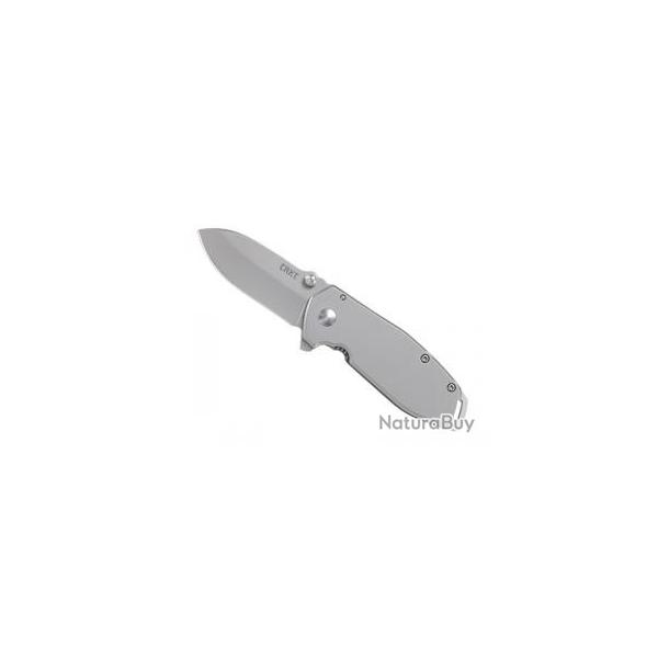 Couteau CRKT SQUID ASSISTED lame acier 8Cr14MoV avec  flipper ,