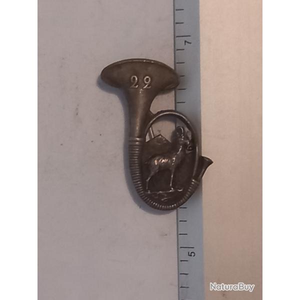Insigne du 22me bataillon de chasseurs alpins
