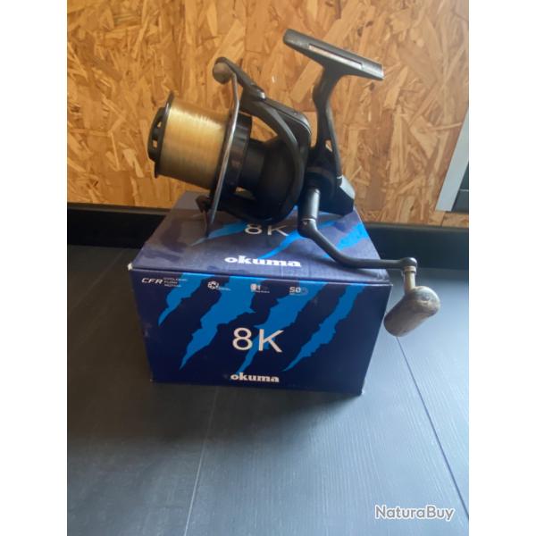 3 moulinets Okuma 8k
