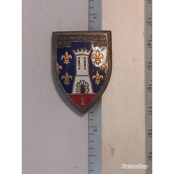 insigne du 1er r�giment de cuirassiers (1er RC)