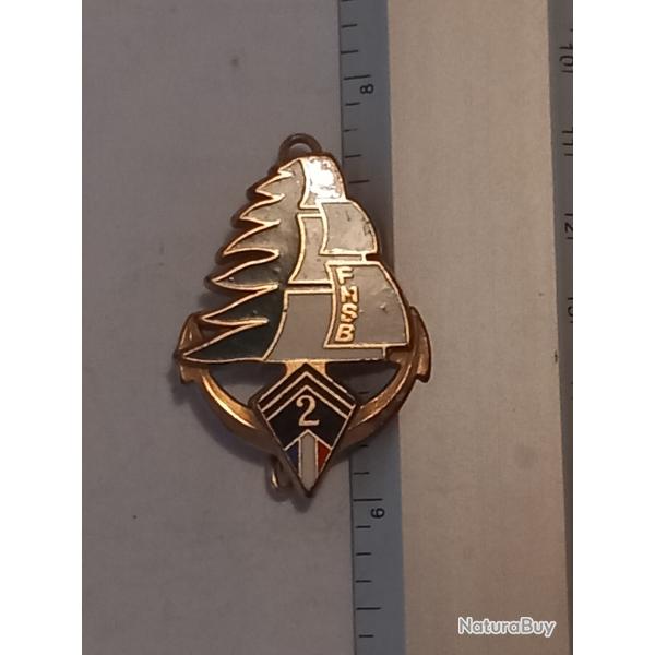 Insigne du 2�me r�giment d'infanterie de Marine (2�me RIMa) - FMSB (Liban)