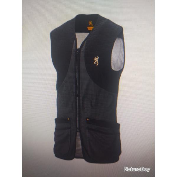 Shooting vest classic anthracite browning