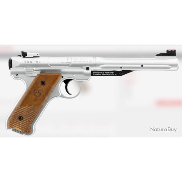 Pistolet RUGER mark IV inox co2 cal.4.5mm umarex