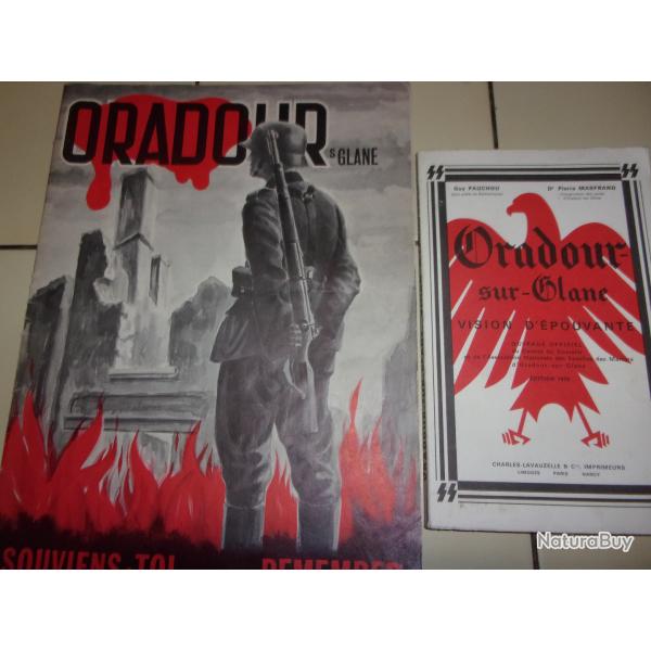 Livre Oradour sur Glane et livret