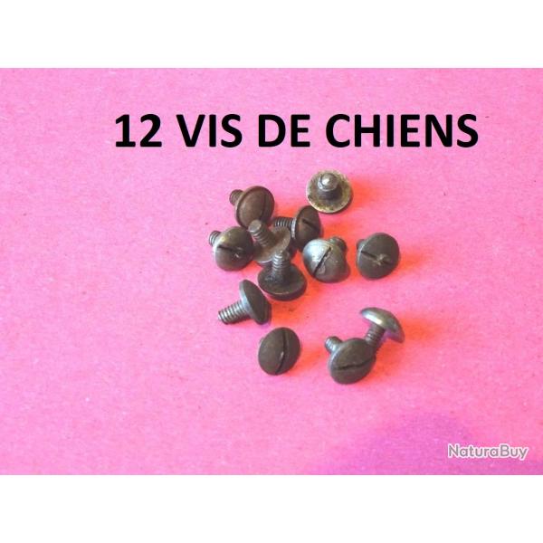 lot de 12 vis de chien de fusil a chiens type LEFAUCHEUX - VENDU PAR JEPERCUTE (D22C1334)