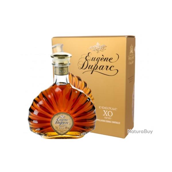Cognac XO "Eug�ne DUPARC", carafe 70cl en coffret, livraison offerte, id�al f�te des p�res