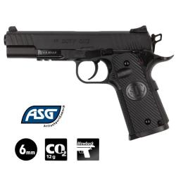 PISTOLET ASG STI DUTY ONE Noir - Culasse mobile - 6 mm BB - CO&sup2; / 1.2J