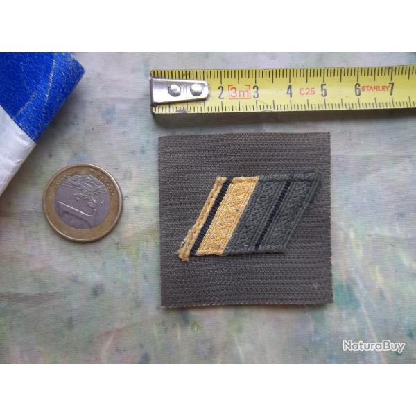 galon militaire grade de brigadier-chef insigne tissu