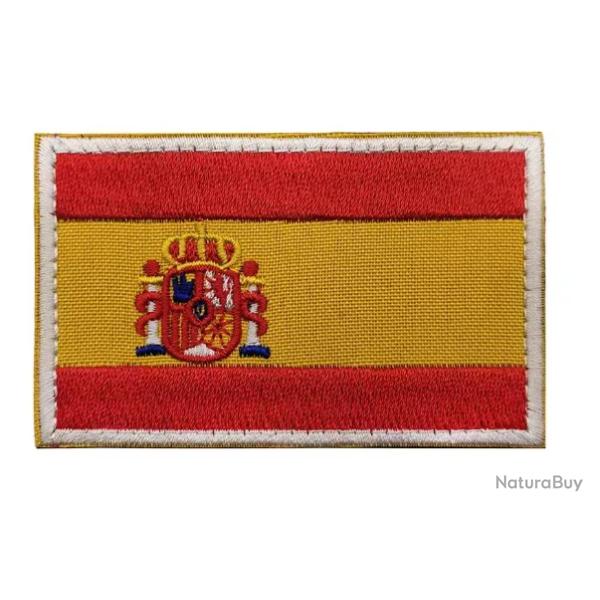 Patch Drapeau - Espagne - Velcro - Livraison gratuite