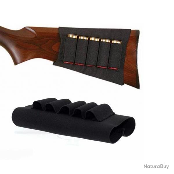 Cartouchi�re de crosse ambidextre pour 5 emplacements de calibre 16 - livraison gratuite