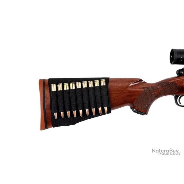 Cartouchi�re de crosse gaucher/droitier - 9 munitions - calibres ray�s - livraison gratuite