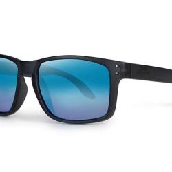 Lunettes Polarisantes Fox Rage Transparent Black Brown Lens Mirror Blue