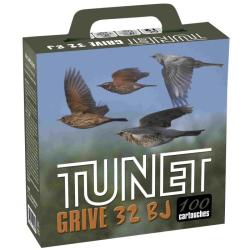 Cartouches de chasse Tunet Grive Pack carton x100 Cal. 12/70 - 9 / Par 1