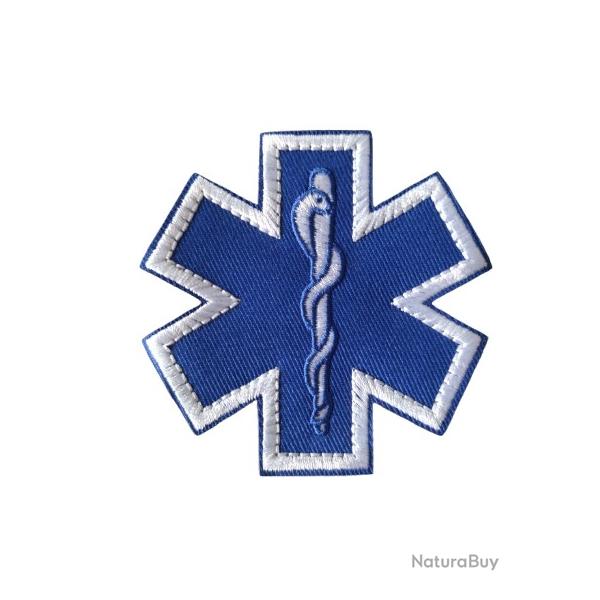 Patch M�dical - Etoile Bleue - Velcro - Livraison gratuite