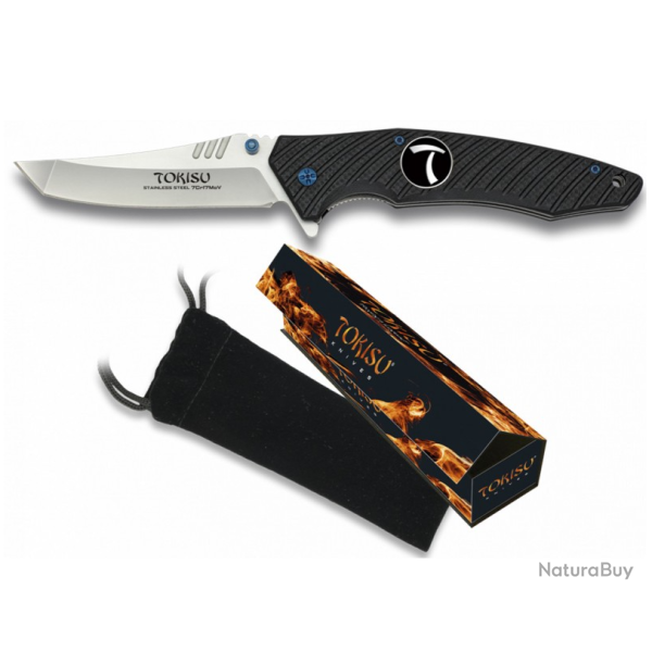 Tokisu 18322 Couteau pliant de poche , G-10