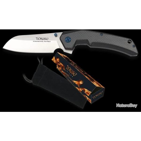 Tokisu 18448 Navaja G10 Lame de 10 cm