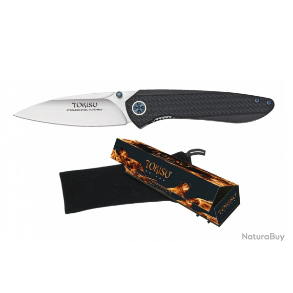 Tokisu 18772 Couteau pliant CNC/G10
