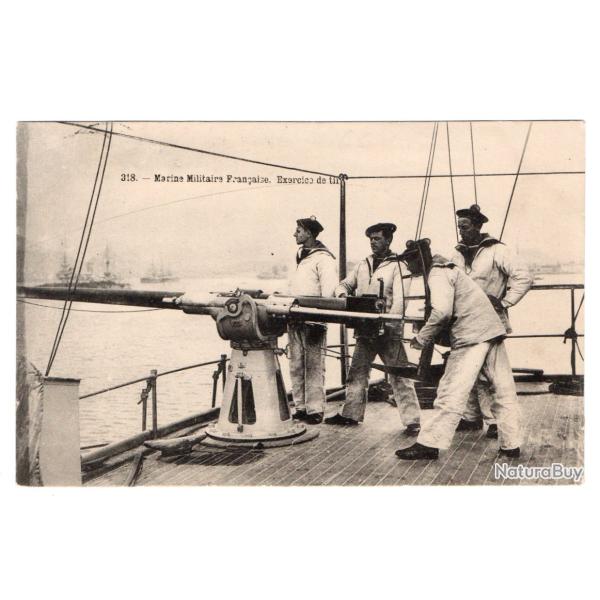 CPA - Marine Militaire Fran�aise -EXERCICE DE TIR -N�3253