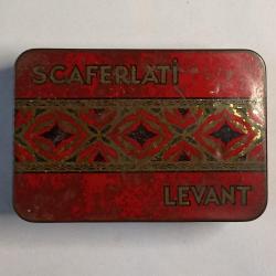 Boite vide Tabac SCAFERLATI Levant vintage 30/40