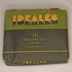 Paquet sell&eacute; cigarrillos IDEALES vintage ann&eacute;es 40