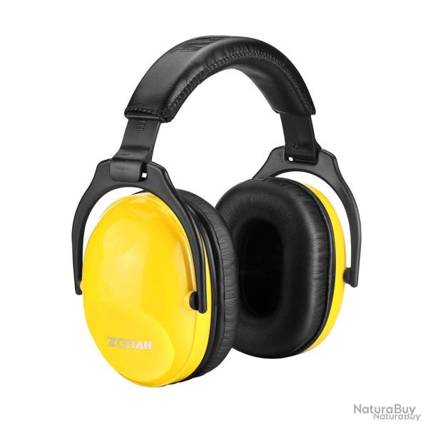 Casque antibruit pour enfant zohan - nrr 22db - jaune - livraison gratuite
