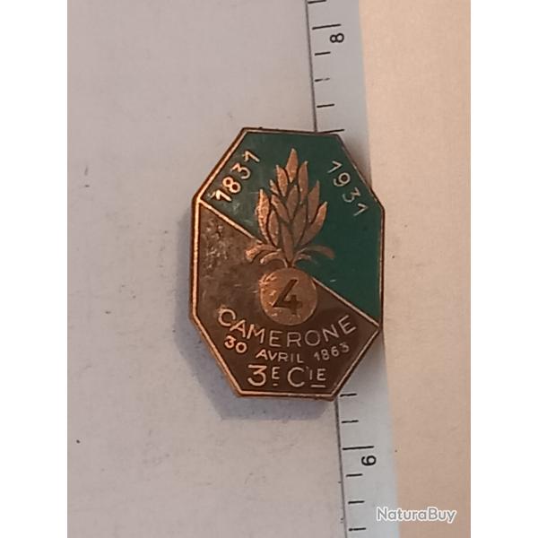 Insigne de la 3�me compagnie du 4�me r�giment �tranger d'infanterie (4�me REI) - Drago