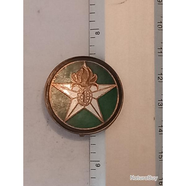 Insigne de la compagnie mont�e du 1er r�giment �tranger d'infanterie (1er REI)