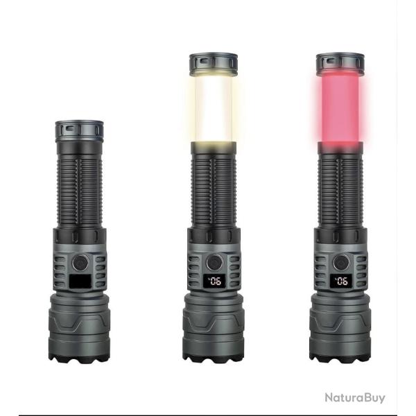 Lampe multifonction KONUS 4K rechargeable 1000 a 4000 lumens