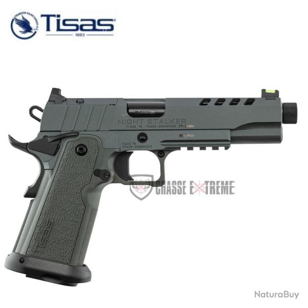 Pistolet TISAS 2011 Bull Barrel Night Stalker Cal. 9x19 Optic Ready