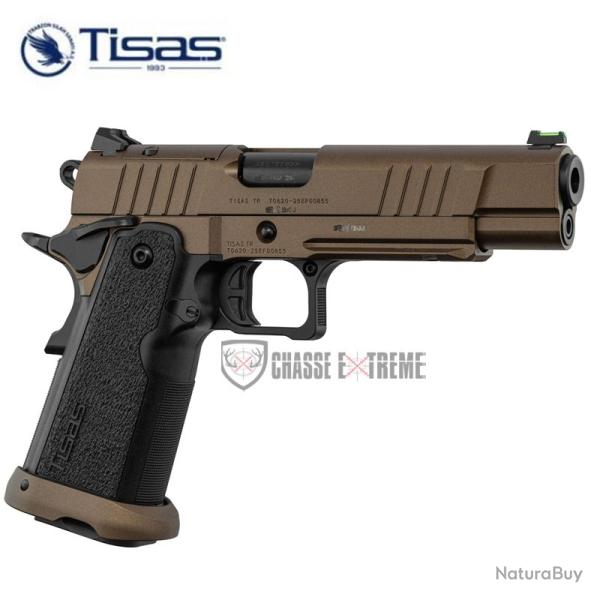 Pistolet TISAS 2011 Ds Duty Bronze Bull Barrel Cal. 9x19 Optic Ready