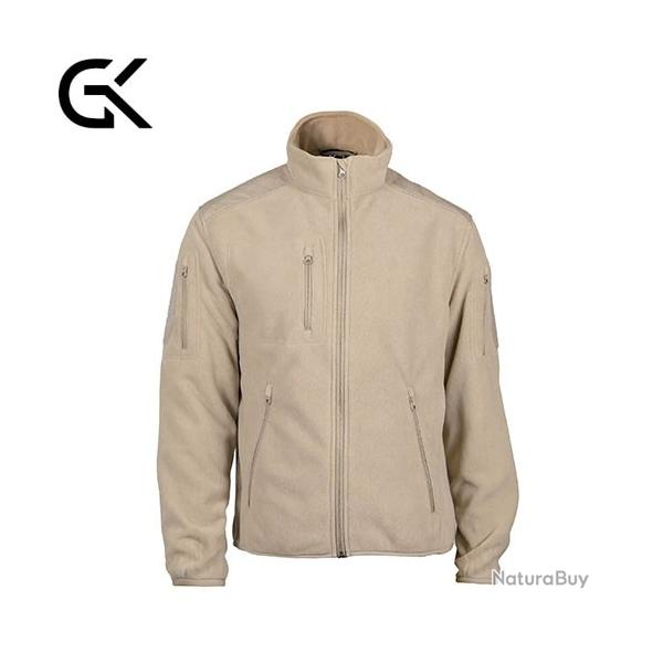 Polaire Coyote - GK DUTYCALL DC30261C - Tissu polaire 320g/m - Renforts CORDURA 500D