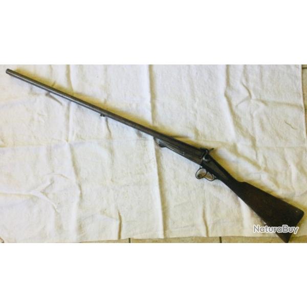 fusil  cartouches  broche calibre 16