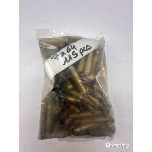 Lot 115 douilles vrac 7X64 mlang tir 1 fois