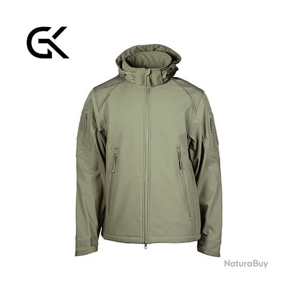 Softshell Ripstop OD Green - GK DUTYCALL DC30241V - Membrane 5000/5000mm