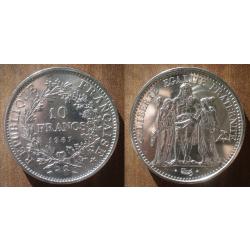 France 10 Francs 1967 Hercule Piece Argent Hercules Franc Frcs Frc frs