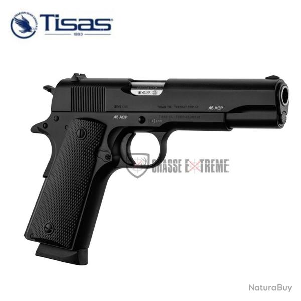 Pistolet TISAS Zig M 1911 A1 5" Cal 45 Acp Noir