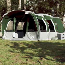 Tente familiale tunnel 8 personnes vert imperm&eacute;able