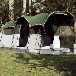 Tente familiale tunnel 8 personnes vert imperm&eacute;able