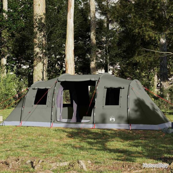 Tente familiale tunnel 6 personnes vert olive imperm�able