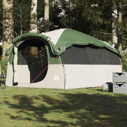 Tente familiale tunnel 6 personnes vert imperm&eacute;able