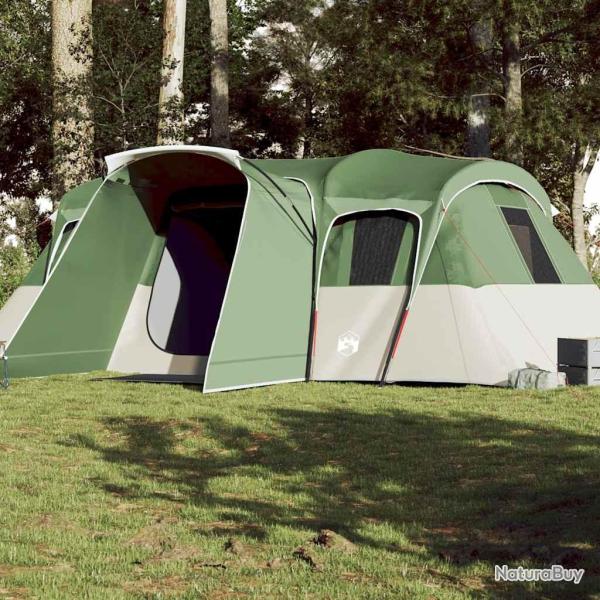 Tente familiale tunnel 16 personnes vert imperm�able