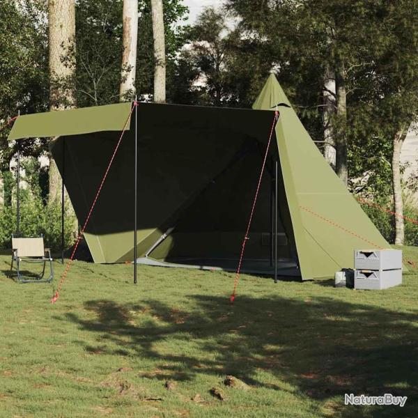 Tente familiale tipi 6 personnes vert olive imperm�able