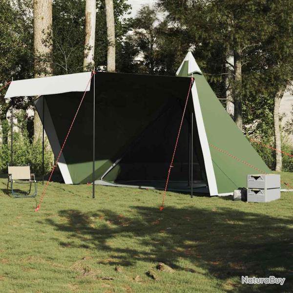 Tente familiale tipi 6 personnes vert imperm�able