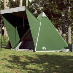 Tente familiale tipi 6 personnes vert imperm&eacute;able