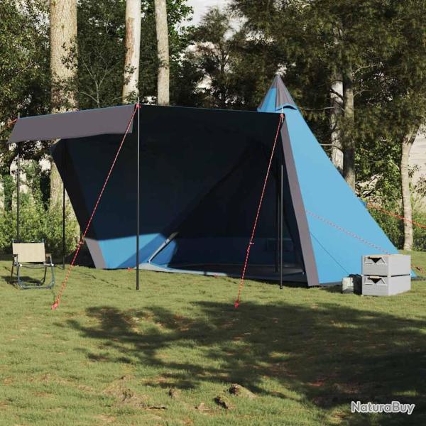 Tente familiale tipi 6 personnes bleu imperm�able