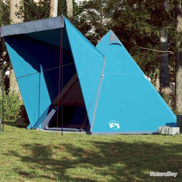 Tente familiale tipi 6 personnes bleu imperm�able