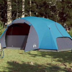 Tente familiale Crossvent 8 personnes bleu imperm&eacute;able alsavelo
