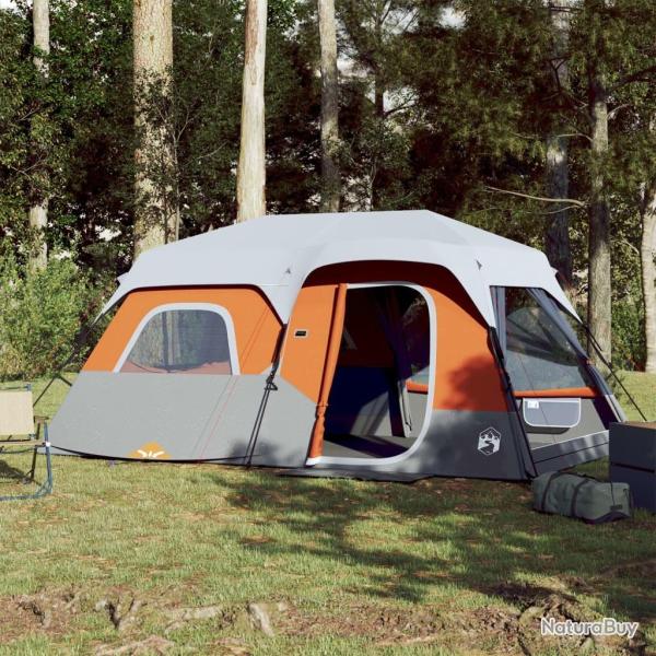 Tente familiale avec LED 9 personnes � d�gagement rapide