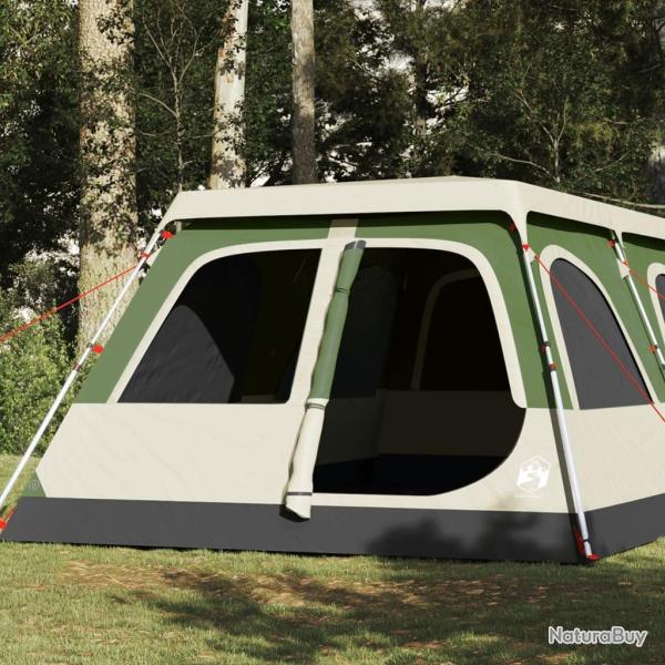 Tente familiale � d�me 8 personnes vert lib�ration rapide alsavelo
